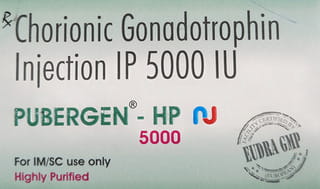PUBERGEN HP 5000IU POWDER FOR INJECTION