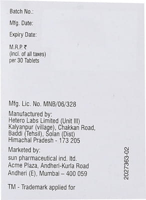 Caluran Cp 50mg Bottle Of 30 Tablets