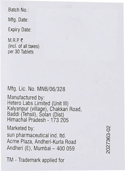 कैलुरैन सीपी 50एमजी की बोतल 30 टैबलेट्स