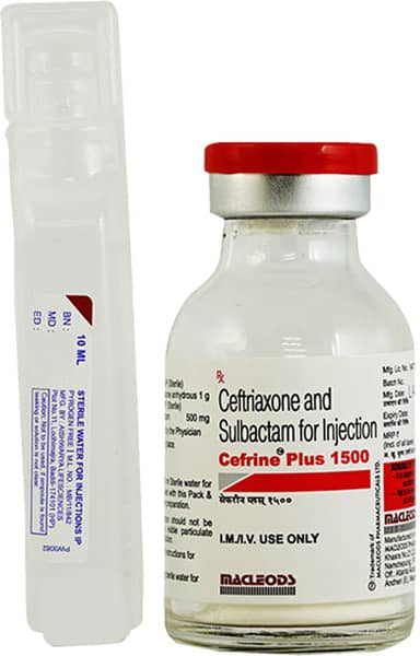 Cefrine Plus 1500mg Dry Vial Of 1 Powder For Injection