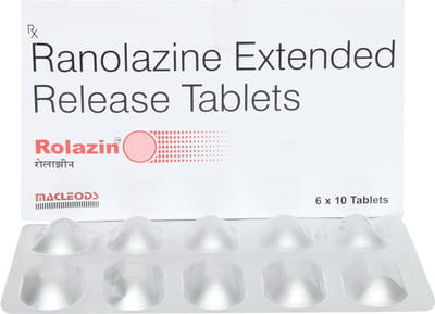 Rolazin 500mg Strip Of 10 Tablets