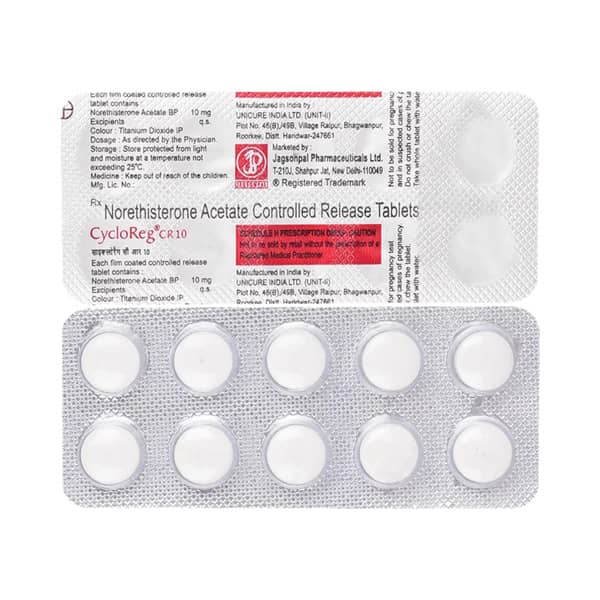 Cycloreg CR 10 Tablet