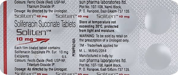 Soliten 10mg Tablet