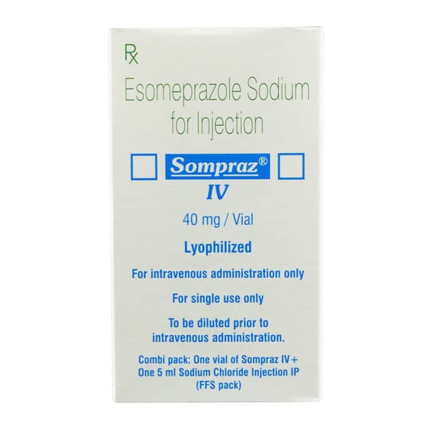 Sompraz 40Mg Dry Vial Of 1 Powder For Injection