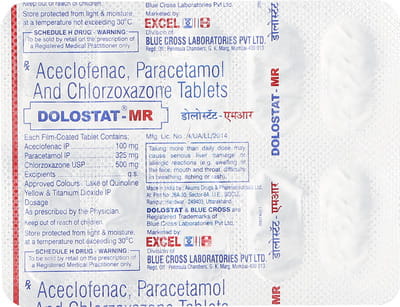 Dolostat Mr Strip Of 10 Tablets