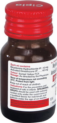 Spasmonil Bottle Of 10ml Oral Drops