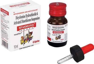 Spasmonil Bottle Of 10ml Oral Drops