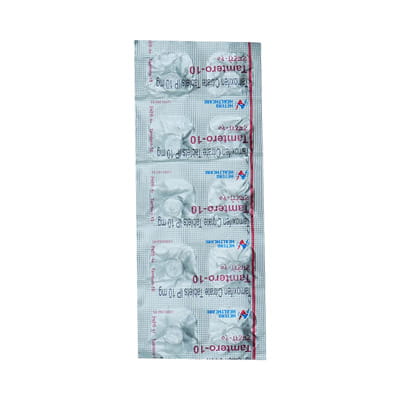 Tamtero 10mg Strip Of 10 Tablets