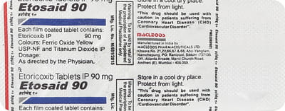 Etosaid 90mg Strip Of 10 Tablets