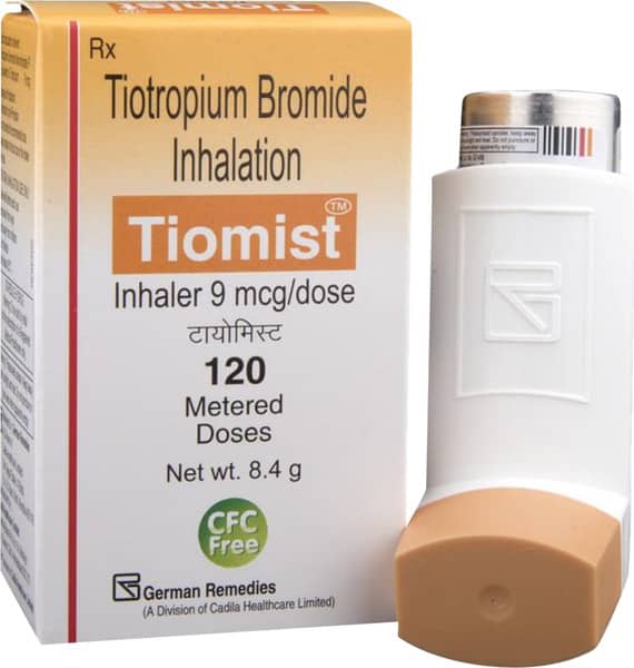 Tiomist 9Mcg Box Of 120Md Metered Dose Inhaler