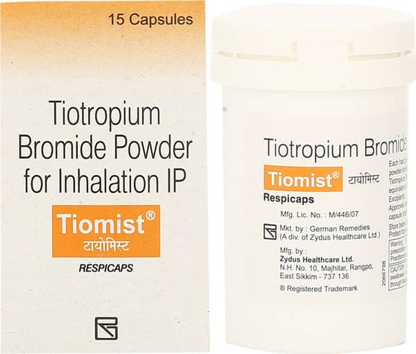 Tiomist Bottle Of 15 Respicaps