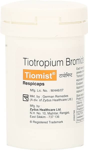Tiomist Bottle Of 15 Respicaps