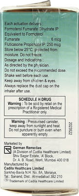 Formosone 250mcg Box Of 120md Metered Dose Inhaler