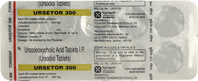 Ursetor 300mg Strip Of 10 Tablets