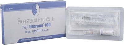 Uterone 100mg Ampoule Of 2ml Injection