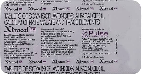 Xtracal Pm Strip Of 10 Tablets