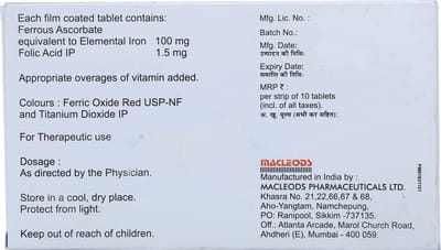 Irozorb Strip Of 10 Tablets