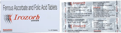 Irozorb Strip Of 10 Tablets