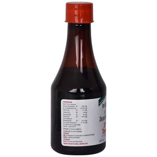 Jp Tone Mixed Fruit Flavour Bottle Of 200ml Syrup