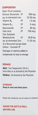 Jp Tone Mixed Fruit Flavour Bottle Of 200ml Syrup