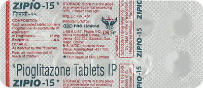 Zipio 15mg Tablet