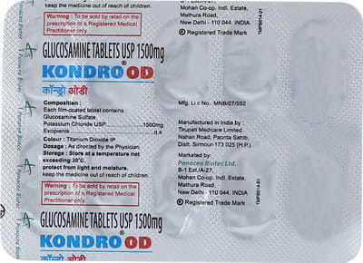 Kondro Od Strip Of 10 Tablets