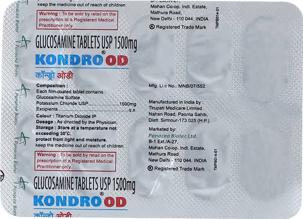 Kondro Od Strip Of 10 Tablets