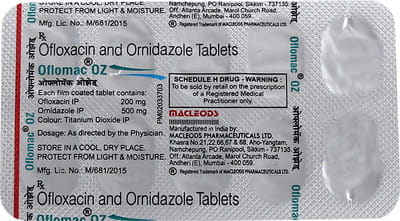 Oflomac Oz Strip Of 10 Tablets