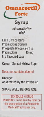 Omnacortil Forte Bottle Of 60ml Syrup