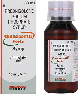 Omnacortil Forte Bottle Of 60ml Syrup