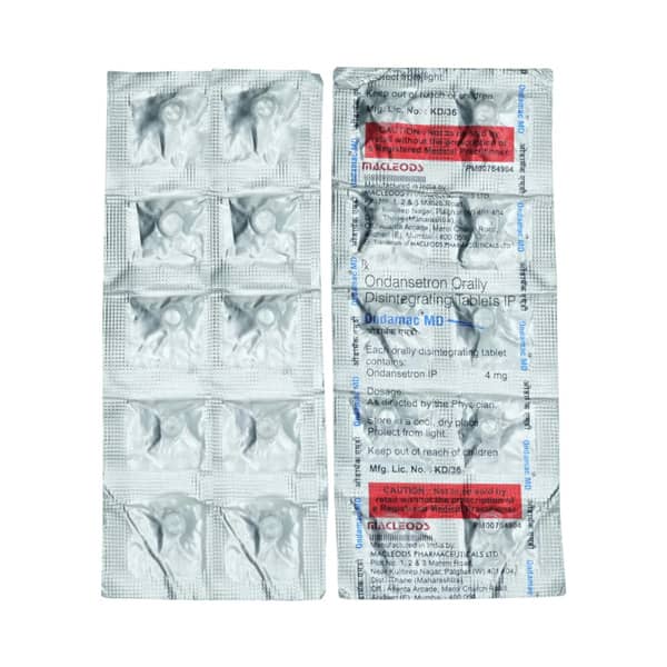Ondamac Md Strip Of 10 Tablets