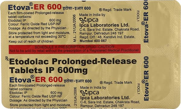 Etova ER 600 Tablet