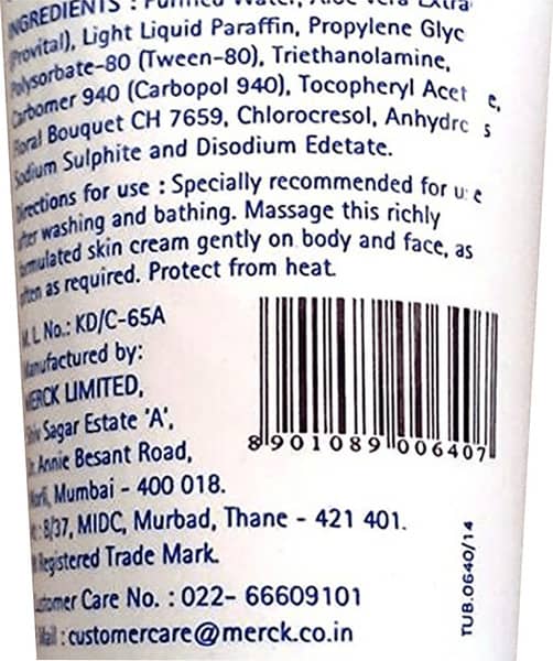 Evion Tube Of 60gm Cream