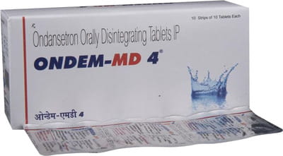 Ondem Md 4mg Strip Of 10 Tablets