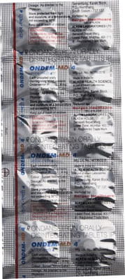 Ondem Md 4mg Strip Of 10 Tablets