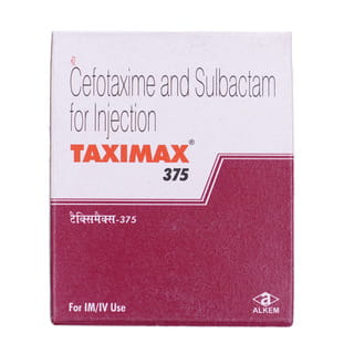Taximax 375Mg Dry Vial Of 1 Powder For Injection