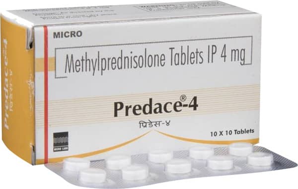 Predace 4Mg Strip Of 10 Tablets