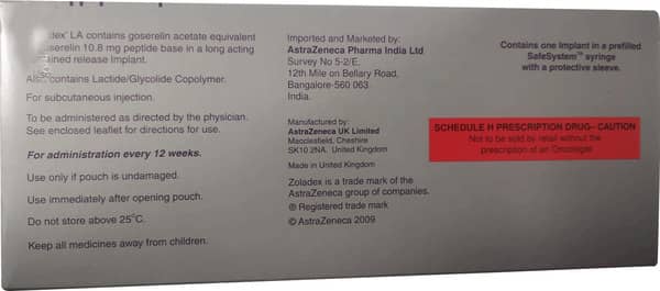 Zoladex La 10.8mg Injection