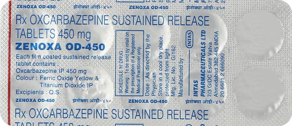 Zenoxa Od 450mg Strip Of 10 Tablets
