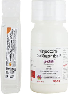 Spectratil 50mg Dry Syrup 30ml