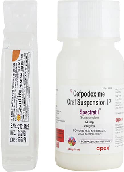 Spectratil 50Mg Dry Syrup 30Ml