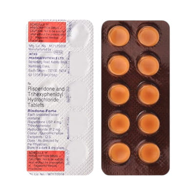 Risdone Forte Strip Of 10 Tablets
