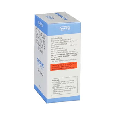 Olopine Bottle Of 5ml Eye Drops