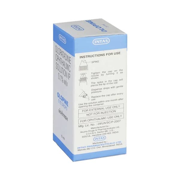 Olopine Bottle Of 5ml Eye Drops