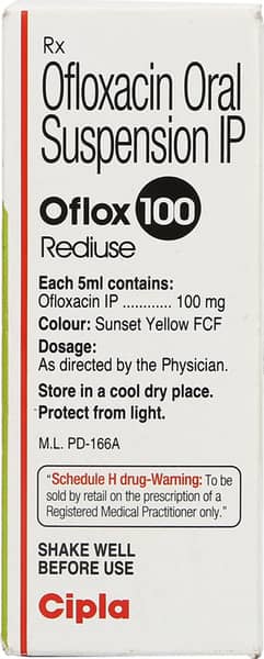 Oflox 100 Rediuse Suspension