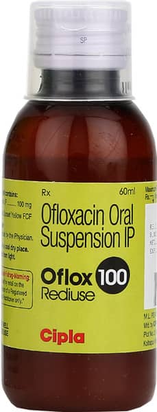 Oflox 100 Rediuse Suspension