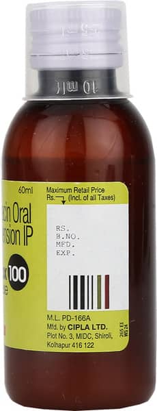 Oflox 100 Rediuse Suspension