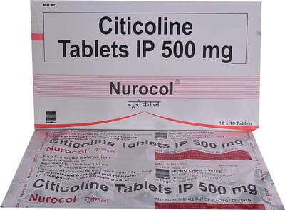 Nurocol 500mg Strip Of 10 Tablets