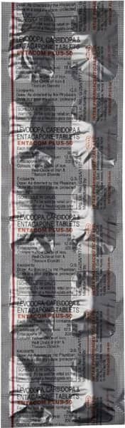 Entacom Plus 50mg Strip Of 10 Tablets