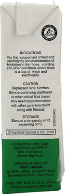 Electral Ors Apple Flavour Tetrapack Of 200ml Oral Liquid